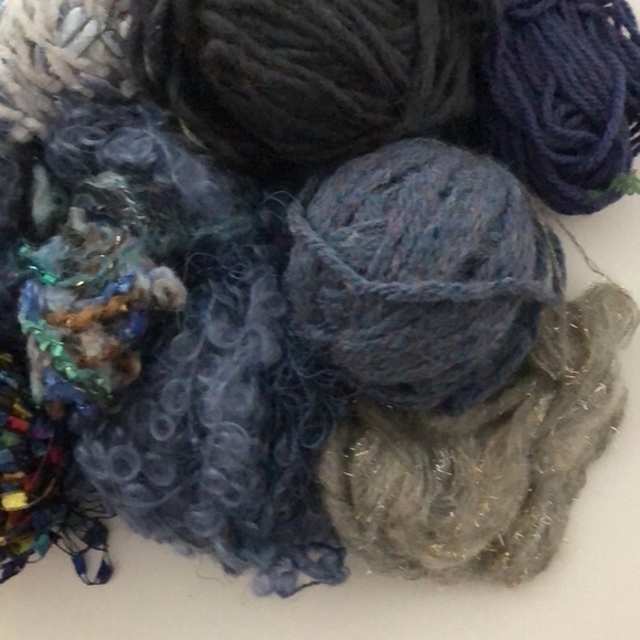 🛒 $10 Blue, creative texture, bundle yarn #1903 - Picture 6 of 6